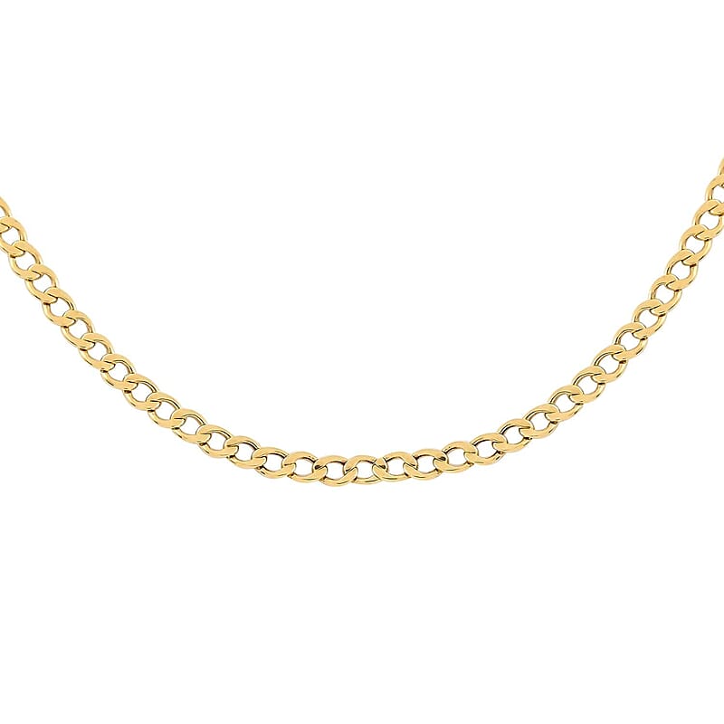 New York Closeout 10K Yellow Gold 2mm Cuban Chain 24 Inches 1.80 Grams