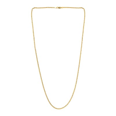 New York Closeout 10K Yellow Gold 2mm Cuban Chain 24 Inches 1.80 Grams