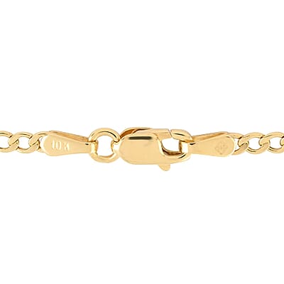 New York Closeout 10K Yellow Gold 2mm Cuban Chain 24 Inches 1.80 Grams