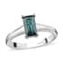ILIANA 18K White Gold AAA Monte Belo Indicolite Solitaire Ring (Size 7.0) 4.10 Grams 6.50 ctw image number 0