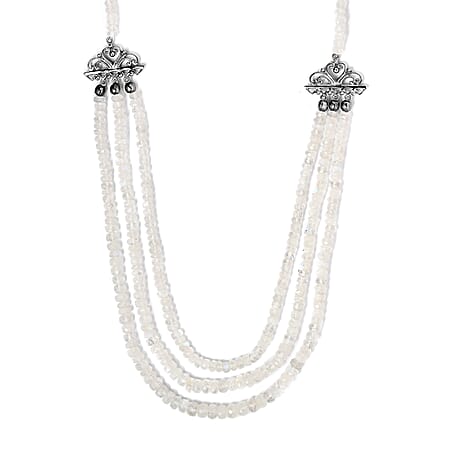 18 / Rainbow Moonstone / 925 Silver - Product card gallery slide 1 (10176873496889)