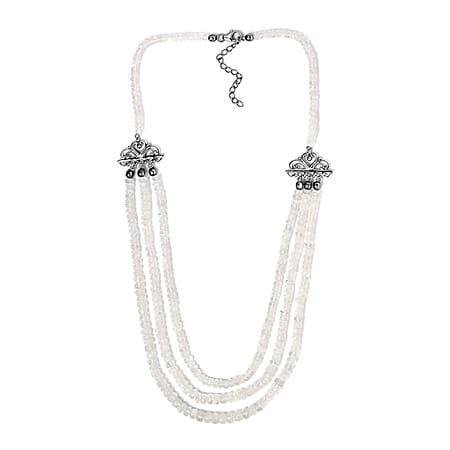 18 / Rainbow Moonstone / 925 Silver - Product card gallery slide 3 (10176873496889)