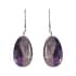 African Amethyst Earrings in Rhodium Over Sterling Silver 37.25 ctw image number 0
