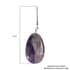 African Amethyst Earrings in Rhodium Over Sterling Silver 37.25 ctw image number 3