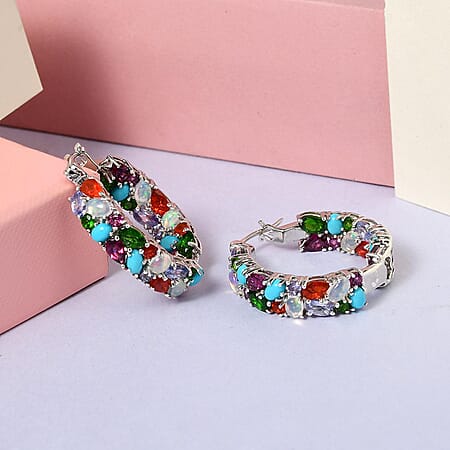 Sleeping Beauty Turquoise / 925 Silver / Platinum Overlay - Product card gallery slide 2 (10176874086713)