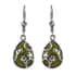 Connemara Marble Solitaire Lever Back Earrings in Platinum Over Sterling Silver 8.40 ctw image number 0