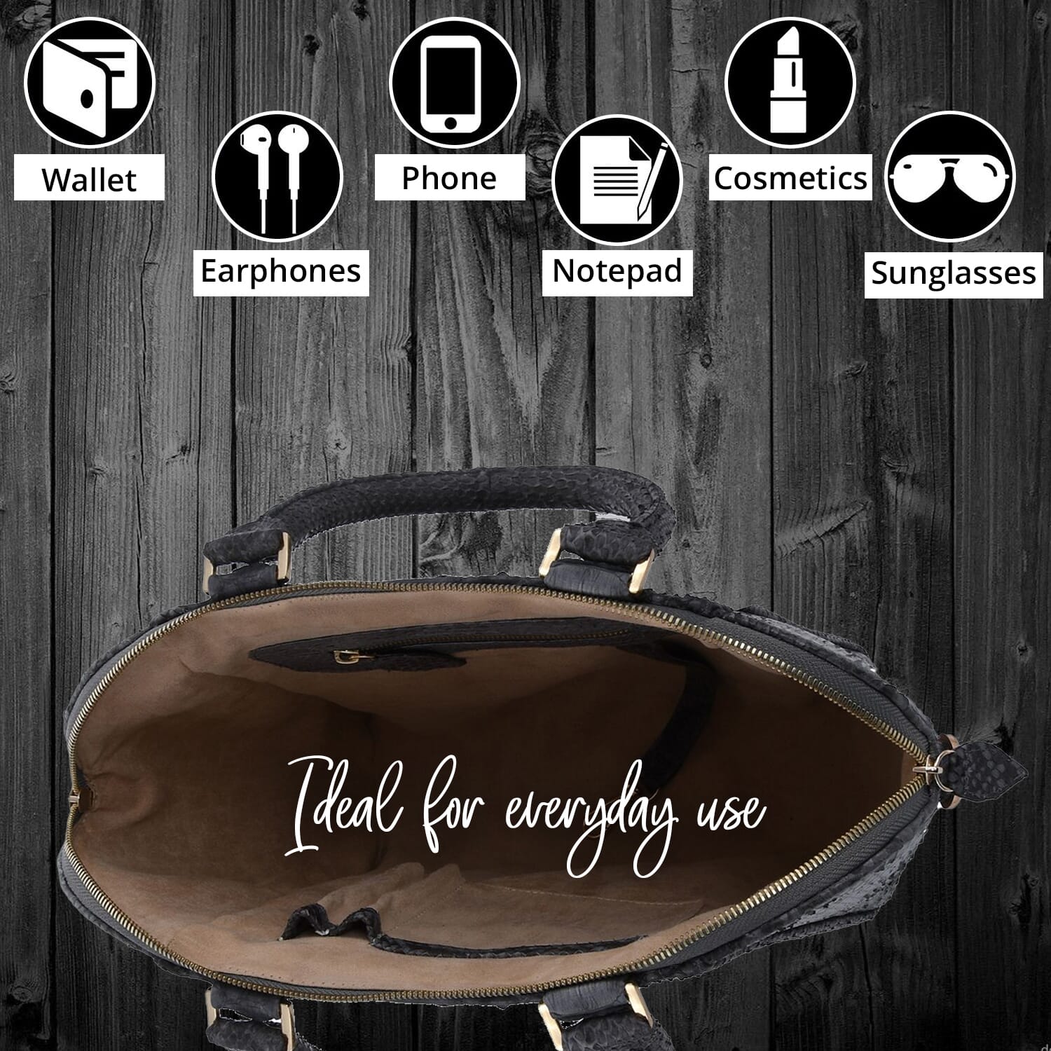 Buy The Grand Pelle Handcrafted 100% Genuine Python Leather