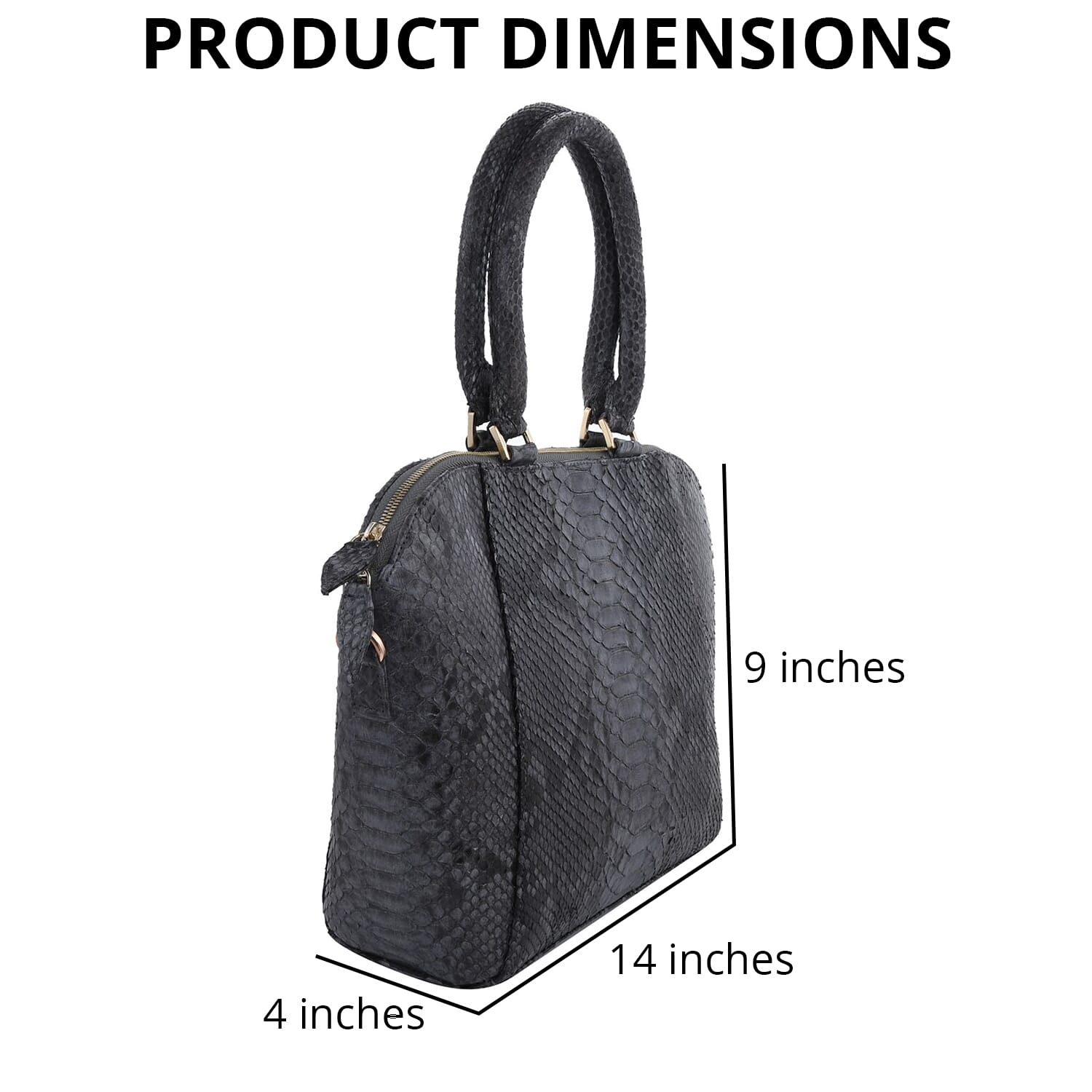 Buy The Grand Pelle Handcrafted 100% Genuine Python Leather