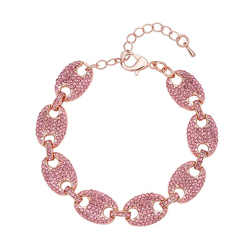 Pink Austrian Crystal - Product card gallery slide 1 (9431436165375)