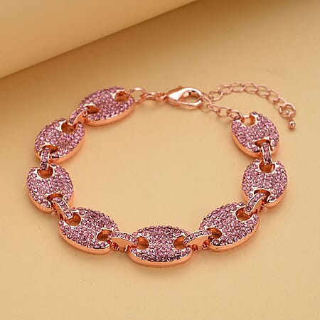 Pink Austrian Crystal - Product card gallery slide 2 (10176876544313)