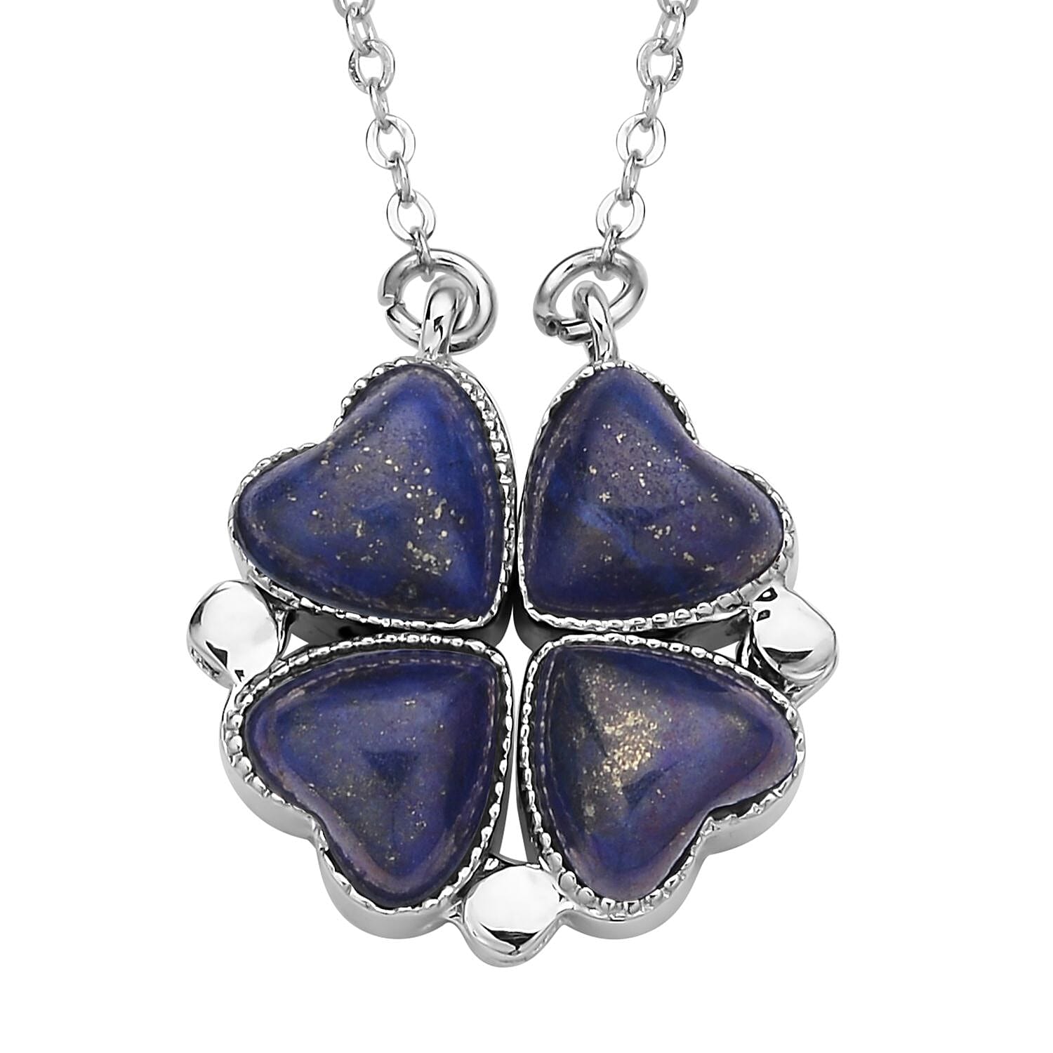 Lapis Lazuli in Silvertone - Product card gallery slide 1 (9431435116799)