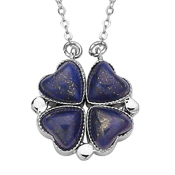 Lapis Lazuli in Silvertone - Product card gallery slide 1 (9431435116799)