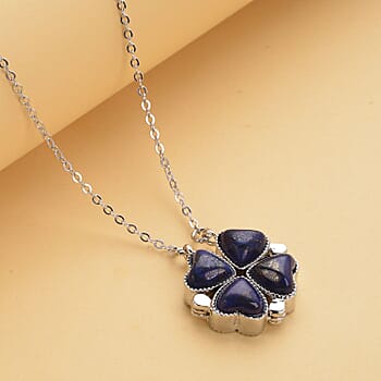 Lapis Lazuli in Silvertone - Product card gallery slide 2 (9431435116799)
