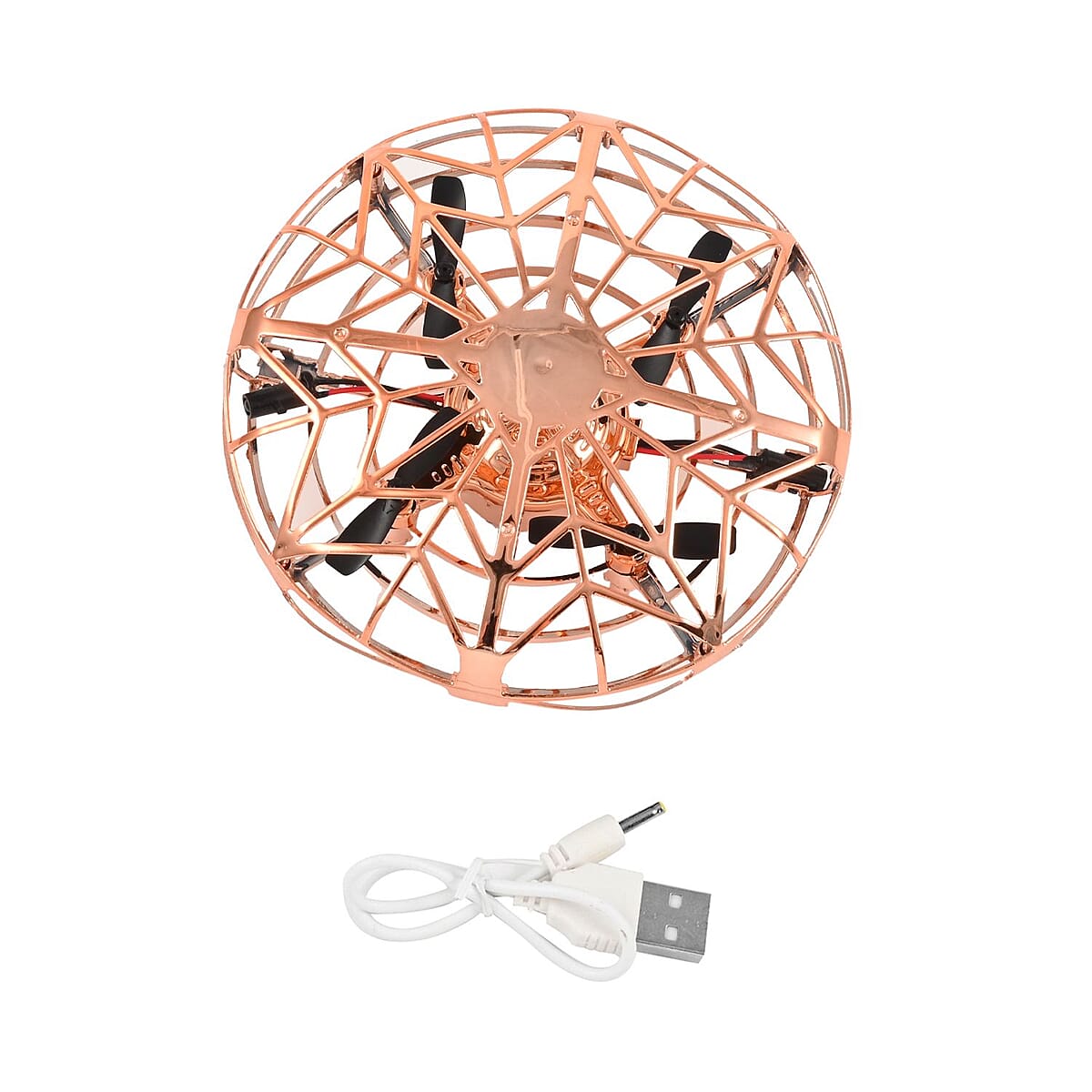 UFO Hover Drone -Golden Metallic Star image number 0