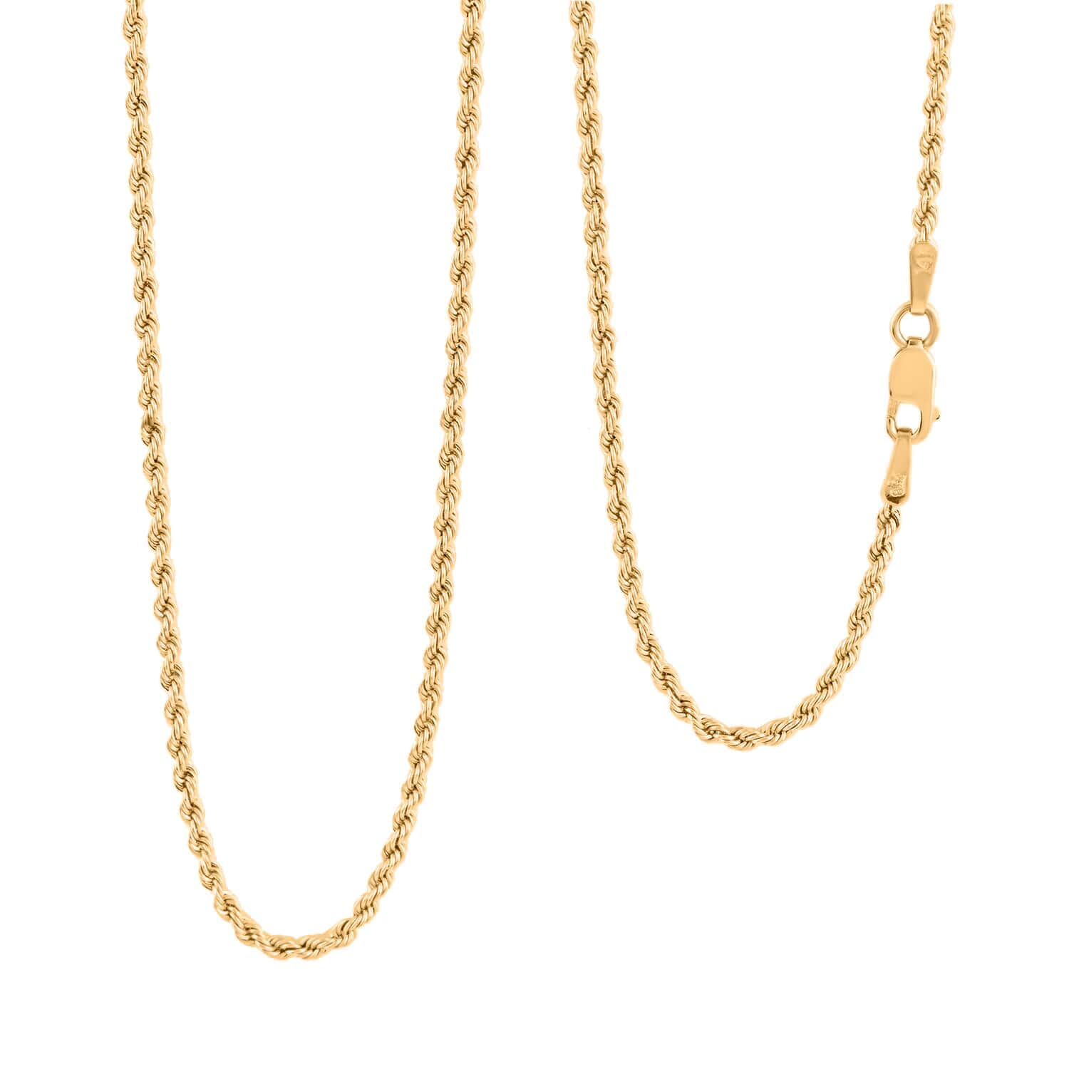 18 inch deals gold chain price