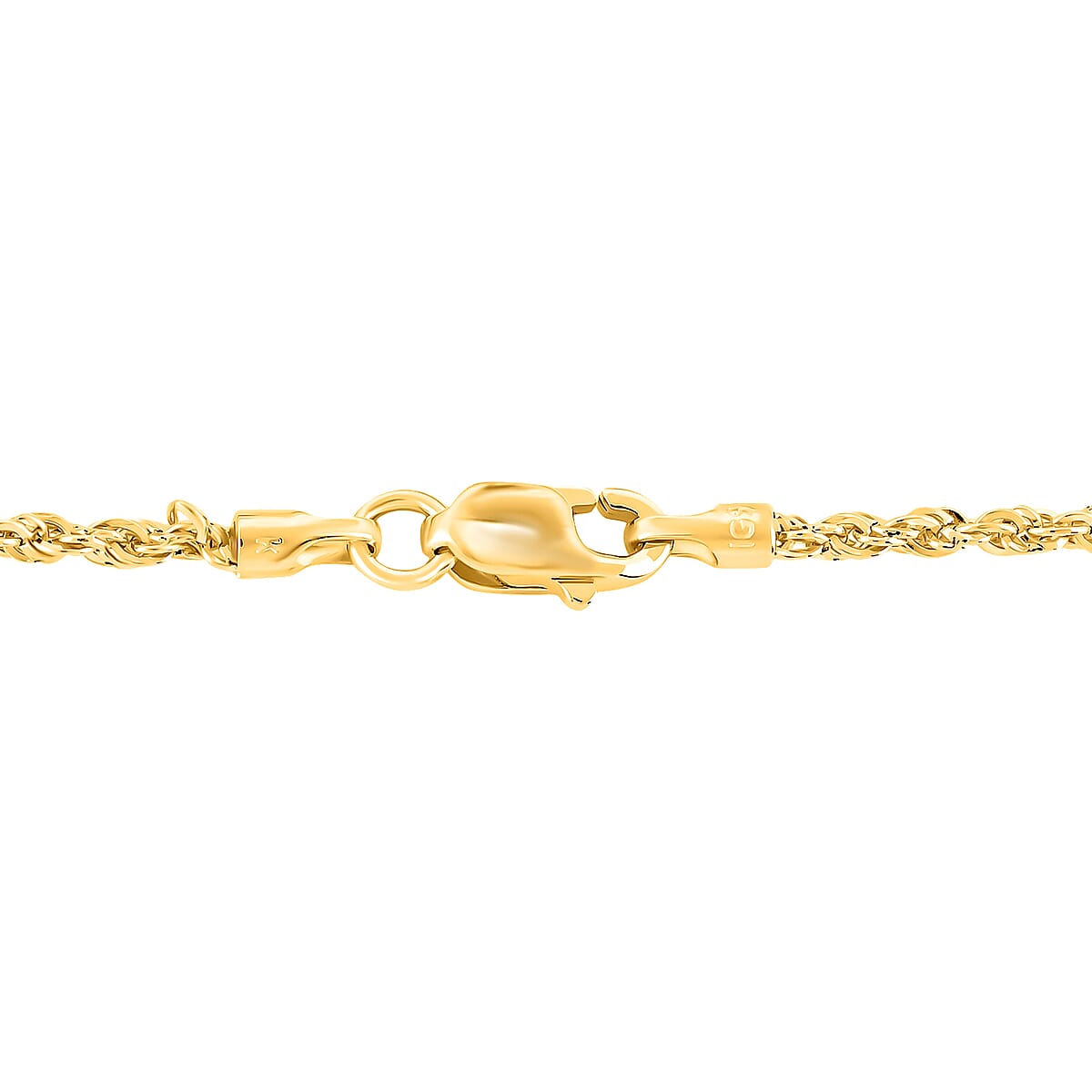 14K Yellow Gold Rope Necklace For Women, Gold Chain Necklace For Women, Gold Jewelry Gifts(18 Inches) image number 1