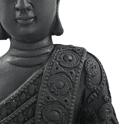 Shungite Buddha Figurine -L 8 Approx. 6980 ctw