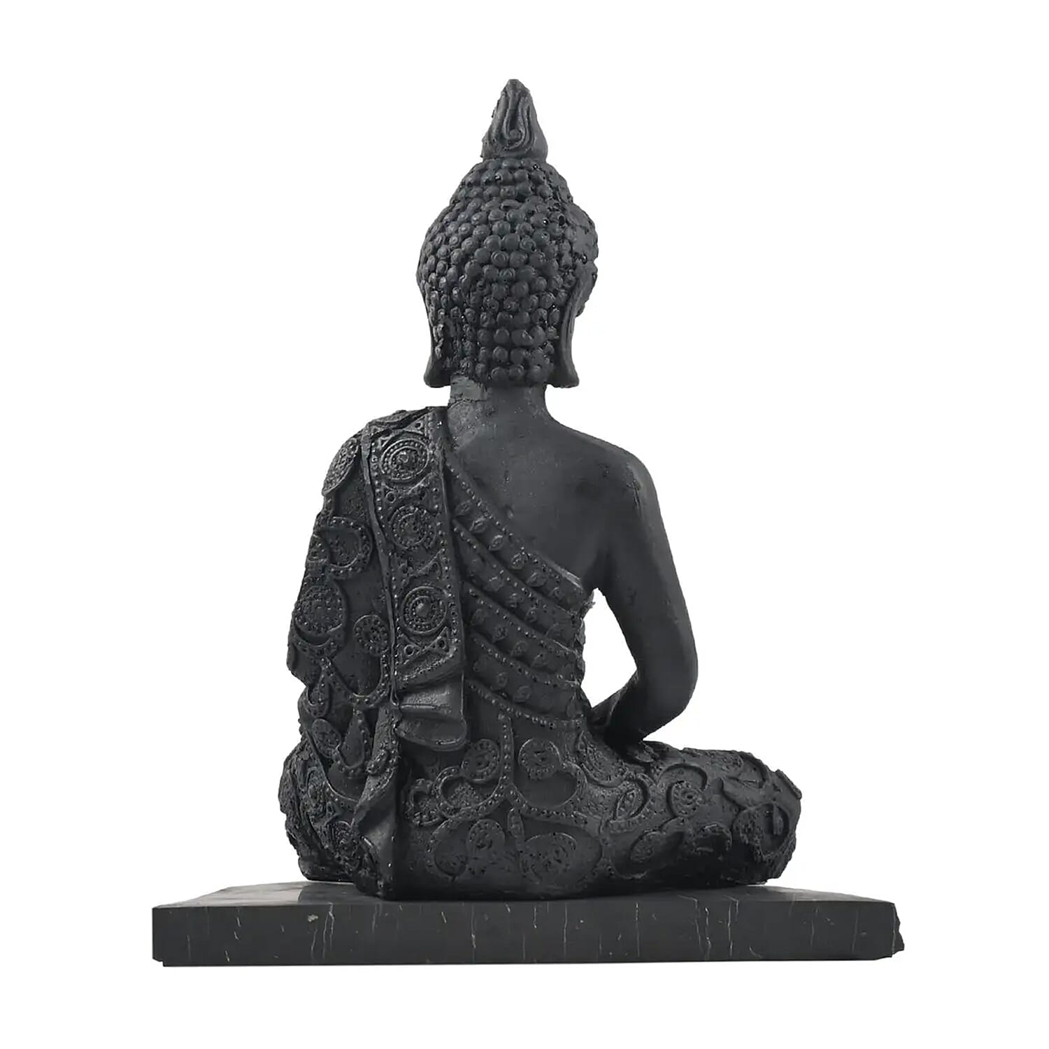 Shungite Buddha Figurine -L 8 Approx. 6980 ctw
