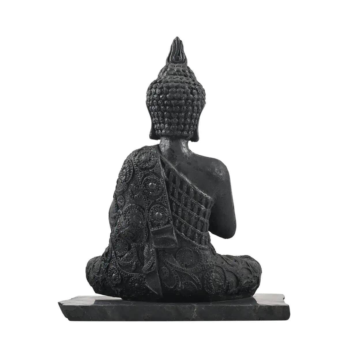 Shungite Buddha Figurine -XL  11 Approx. 12055 ctw image number 6