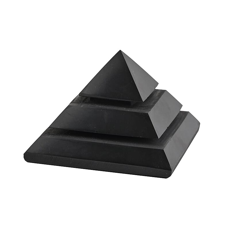 Shungite Sakkara Pyramid 5cm 450ctw