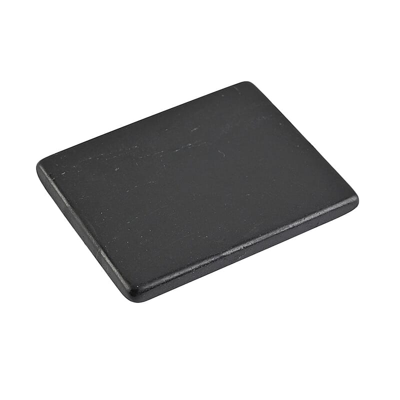 Shungite Plain Rectangle Cellphone Large Tile 1.5x1 Approx. 45ctw