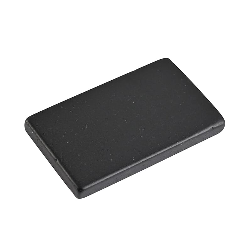 Shungite Plain Rectangle Cellphone Mini Tile 0.5x1 Approx. 15ctw