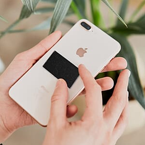 Shungite Plain Rectangle Cellphone Mini Tile 0.5x1 Approx. 15ctw