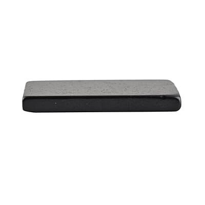 Shungite Plain Rectangle Cellphone Mini Tile 0.5x1 Approx. 15ctw