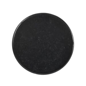 Shungite Plain Round Cellphone Mini Tile 1 Approx. 25ctw