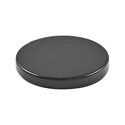 Shungite Plain Round Cellphone Mini Tile 1 Approx. 25ctw