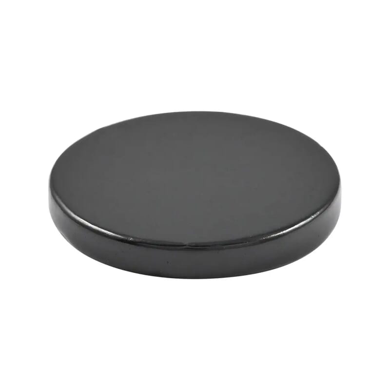 Shungite Plain Round Cellphone Mini Tile 1 Approx. 25ctw