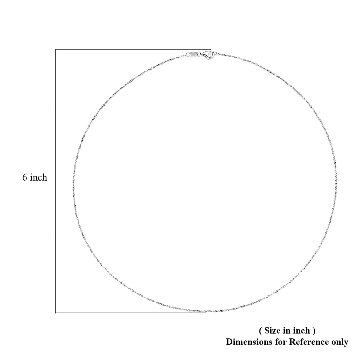 Doorbuster 950 Platinum Diamond-Cut Tank Chain Necklace 18 Inches 1.9 Grams image number 6