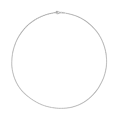 950 Platinum Twisted Rope Chain Necklace (18 Inches) (2.97 Grams)