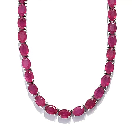18 / Fissure Filled Ruby / 925 Silver - Product card gallery slide 1 (10176880050489)