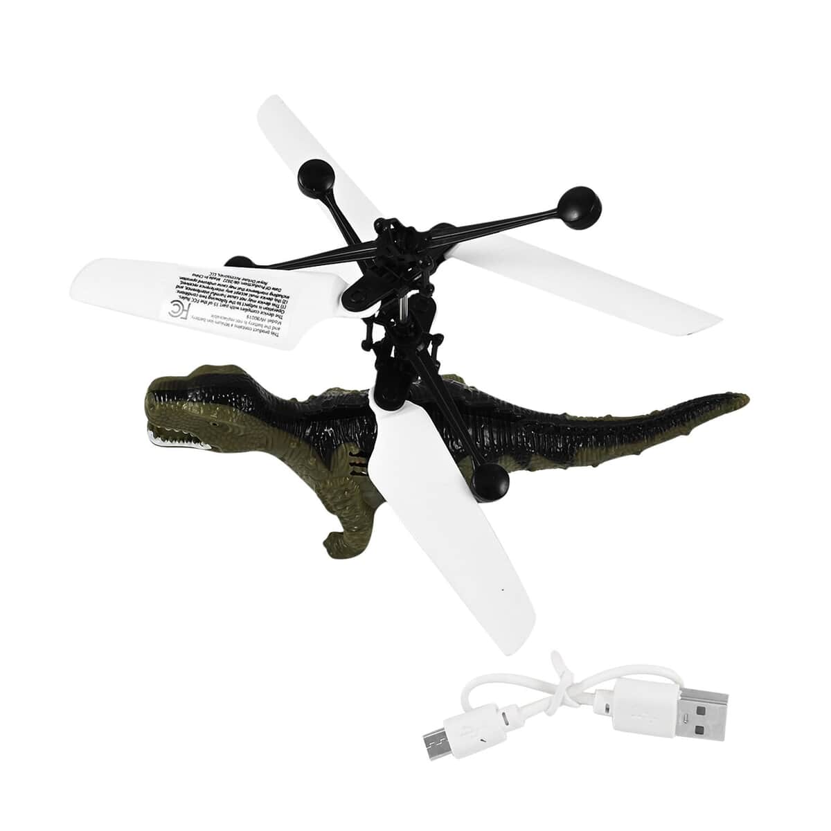 Dino Motion Control Drone with Rechargeable Battery- Green image number 0