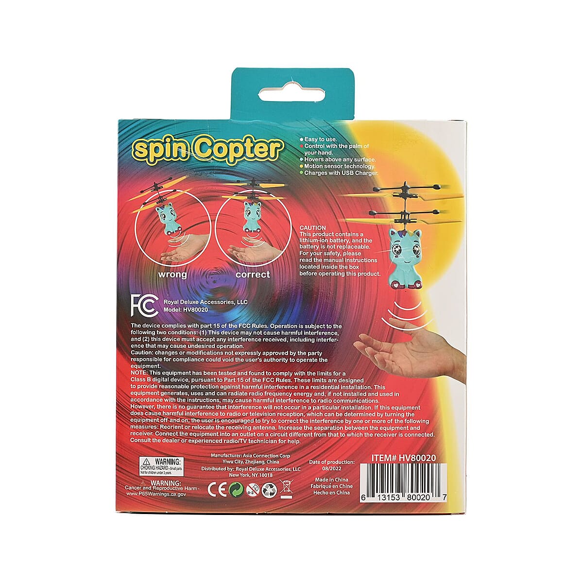 Closeout Horse Motion Control Drone with Rechargeable Battery- Yellow  image number 6