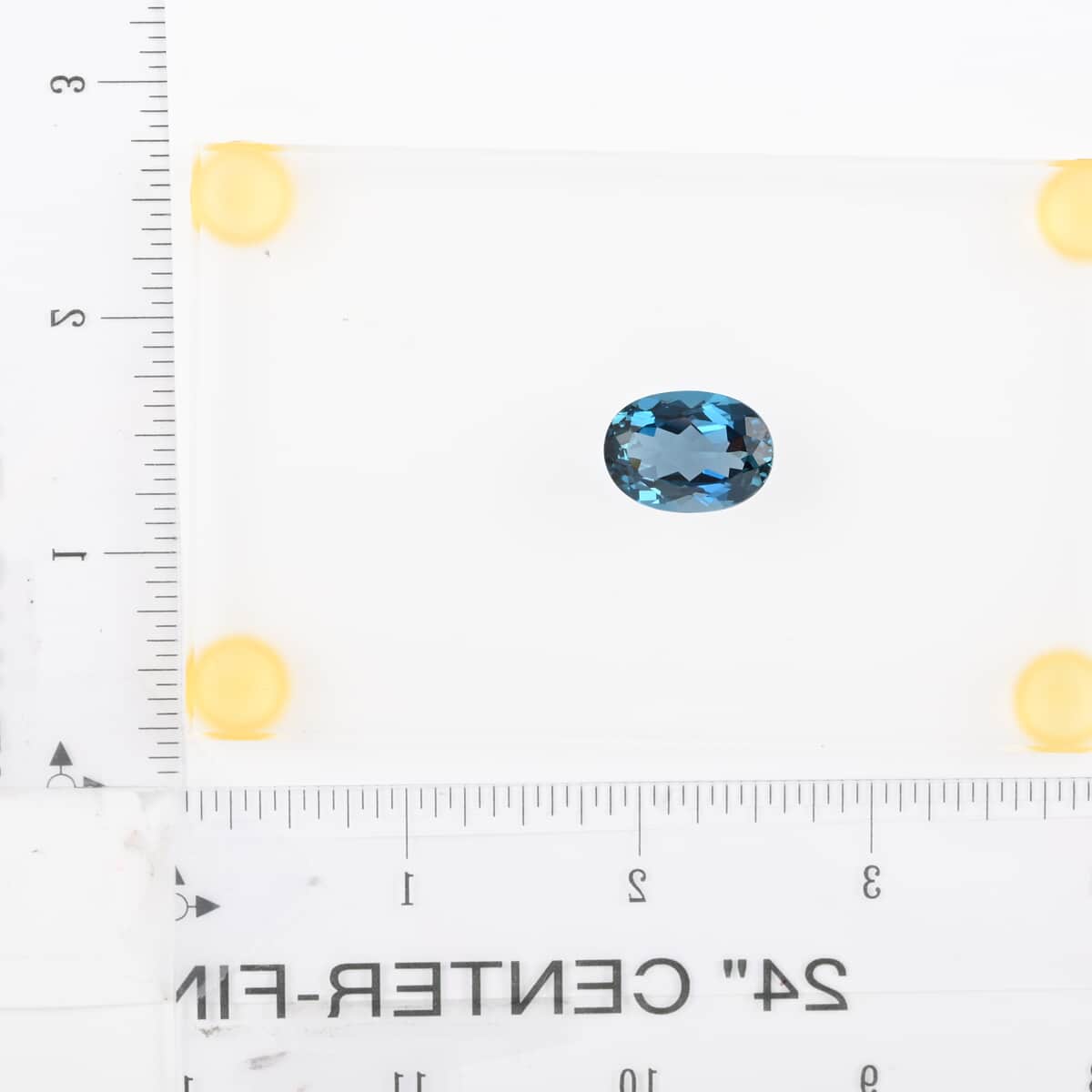 AAAA London Blue Topaz (Ovl 18x13 mm) 16.00 ctw image number 3