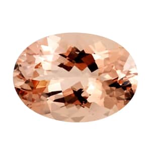 Certified & Appraised AAAA Marropino Morganite (Ovl 18x13 mm) 11.00 ctw