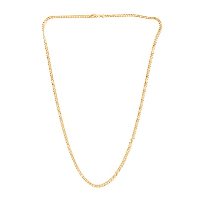 New York Closeout 14K Yellow Gold 2mm Cuban Chain Necklace 22 Inches 1.90 Grams