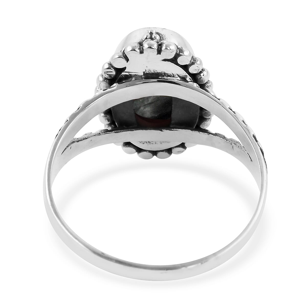 Bali Legacy Seraphinite Ring in Sterling Silver (Size 10.0) 3.00 ctw