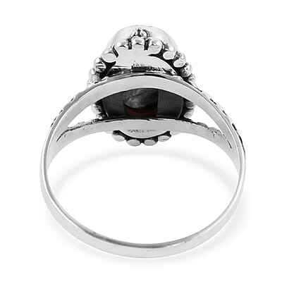 Bali Legacy Seraphinite Ring in Sterling Silver (Size 10.0) 3.00 ctw
