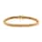 Natural Yellow Diamond I3 2 Row Bracelet in Vermeil Yellow Gold Over Sterling Silver (7.25 In) 1.50 ctw