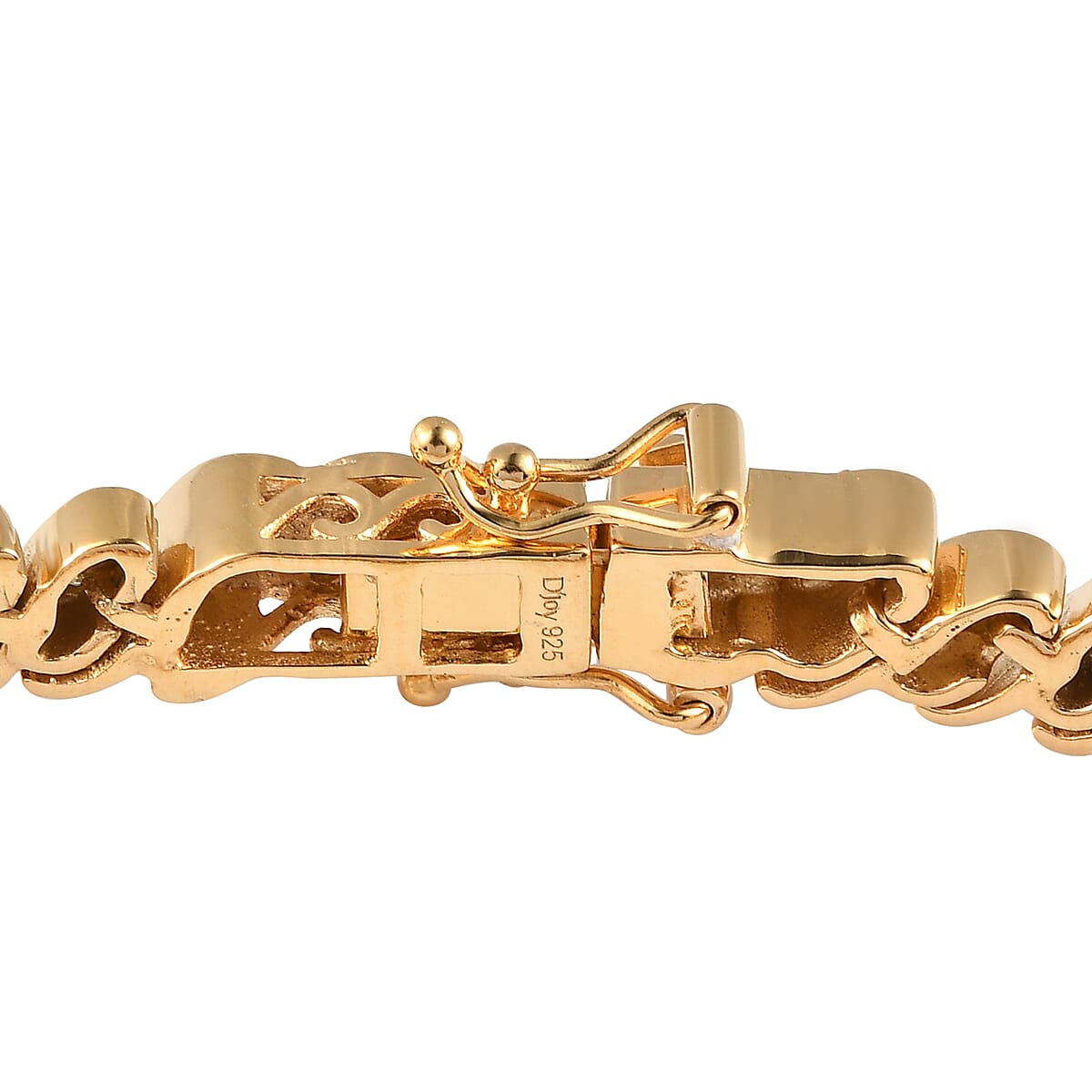 Natural Yellow Diamond I3 2 Row Bracelet in Vermeil Yellow Gold Over Sterling Silver (7.25 In) 1.50 ctw image number 3