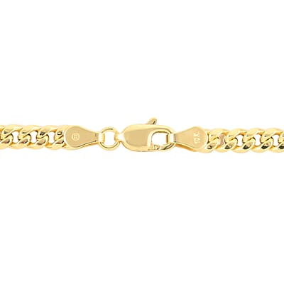 California Closeout Deal 10K Yellow Gold 3.5mm Miami Cuban Chain Necklace 20 Inches 4.20 Grams (Delivered in 7-10 Business Days)