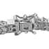 Karis Tanzanite Bracelet in Platinum Bond, Double Row Bracelet For Women (6.50 In) 8.65 ctw image number 4