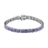 Karis Tanzanite Double-Row Bracelet in Platinum Bond (7.25 In) 9.65 ctw image number 0