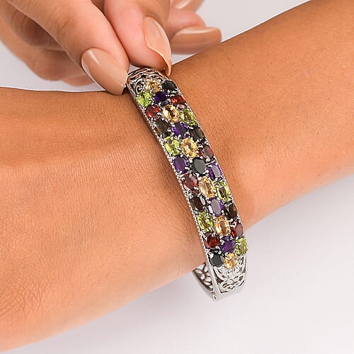 Multi Gemstone / 6.5 Inches - Product card gallery slide 2 (10182549471545)