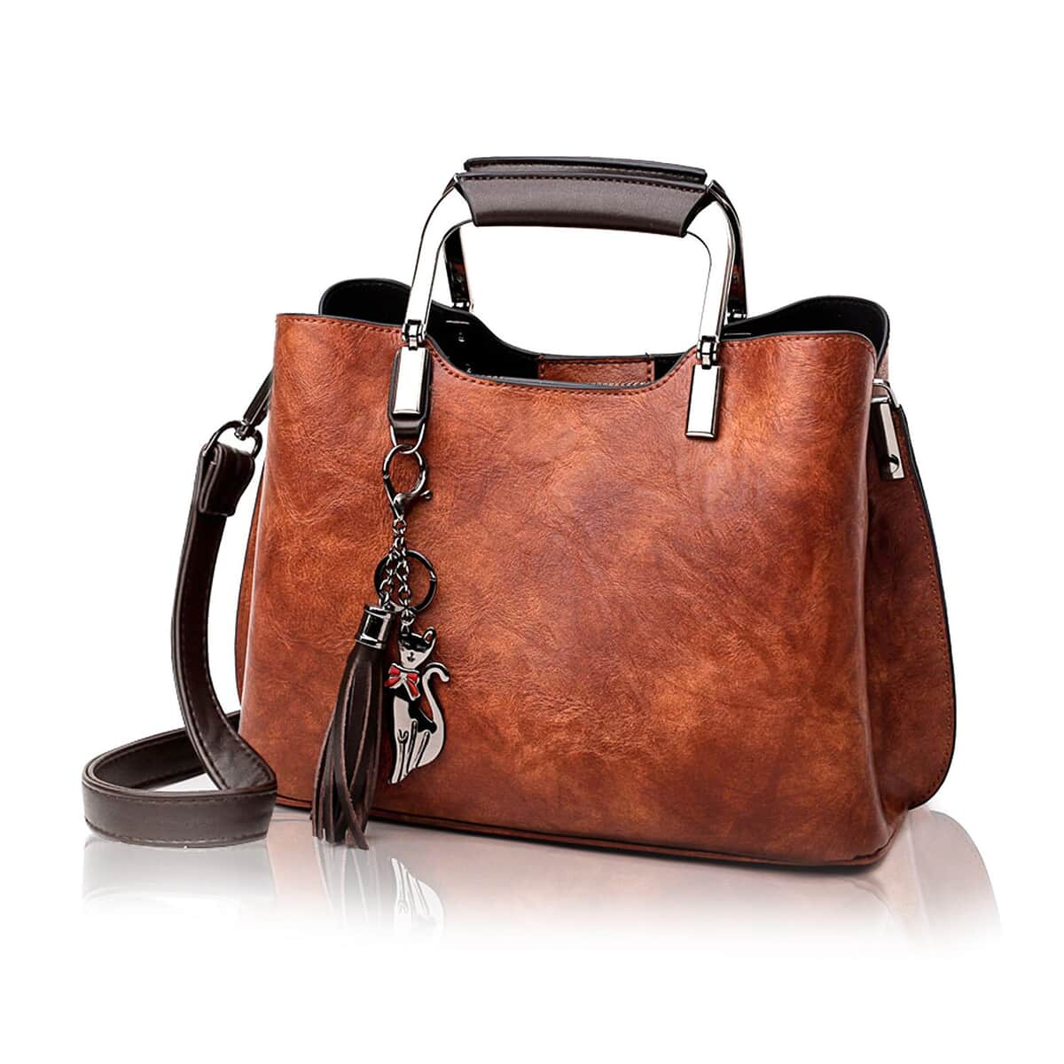 Rofozzi- Trinity Vegan Leather Handbag (Eco-friendly) , Women's Handbag , Vegan Leather Bag for Women , Ladies Purse image number 0