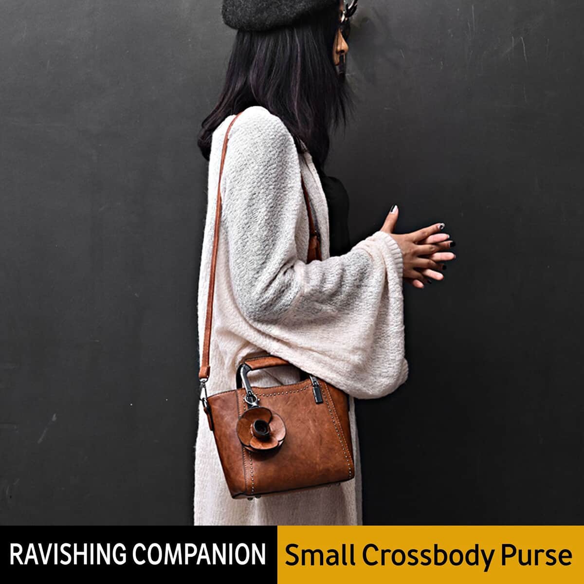 Rofozzi- Luxe Vegan Leather Handbag (Eco-friendly) image number 1