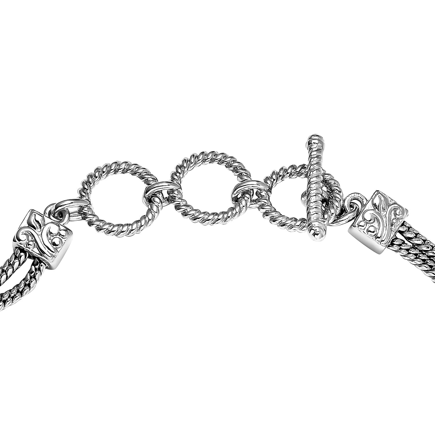 シルバー 波状エッジ バングル シンプルカーブバングルシルバー925アクセサリーBinichビニッチ